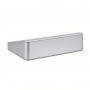 Aluminum Monitor Stand USB Hub, Silver, 4-Port Type-C Docking Station
