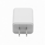 30W Dual-Port USB Wall Charger, White Compact Power Adapter