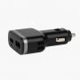 72W USB-C PD Car Charger Adapter with USB-A Port, Black