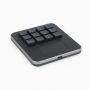 Bluetooth Numeric Keypad, 20-Key Compact Wireless Number Pad, Black