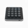 Bluetooth Numeric Keypad, 20-Key Compact Wireless Number Pad, Black