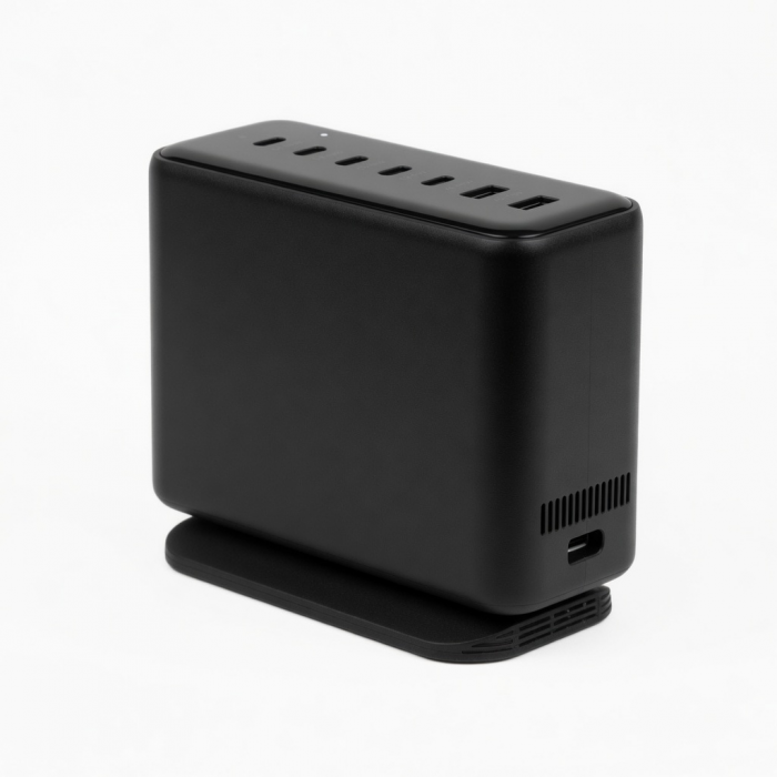 108W Desktop Charger, 4 USB-C and 2 USB-A Ports, Black