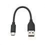 USB-C to USB-A 3.0 Adapter Cable, Black, Compact Design