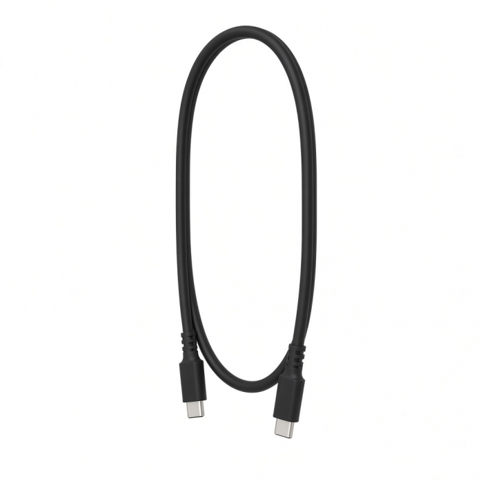 USB-C to USB-C Cable, Black, 10-Inch, 1 Pack