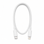 USB-C to 8-Pin Cable, White, 10-Inch