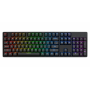 Slim Bluetooth Keyboard with Backlit Keys, Compact Black Wireless Keyboard