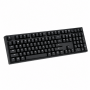 Slim Wired Backlit Keyboard Full Size Black 109 Keys