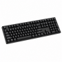 Slim Wired Backlit Keyboard Full Size Black 109 Keys