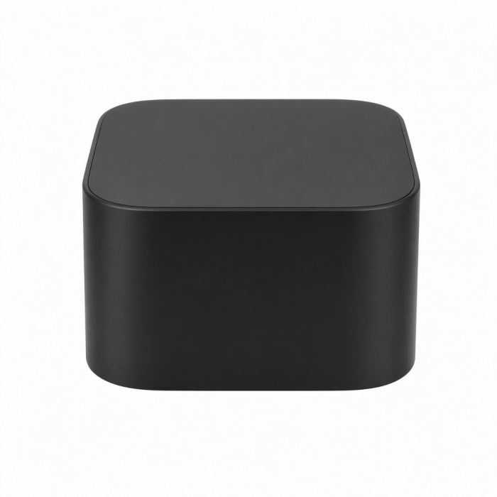 USB Hub, Black ABS, Dual USB-A Ports and USB-C Port