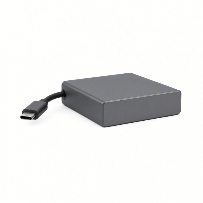 USB-C Multiport Adapter with HDMI, USB-A, Audio, and Ethernet Ports