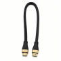 8K High Speed Video Cable, Black, Gold-Plated Connectors