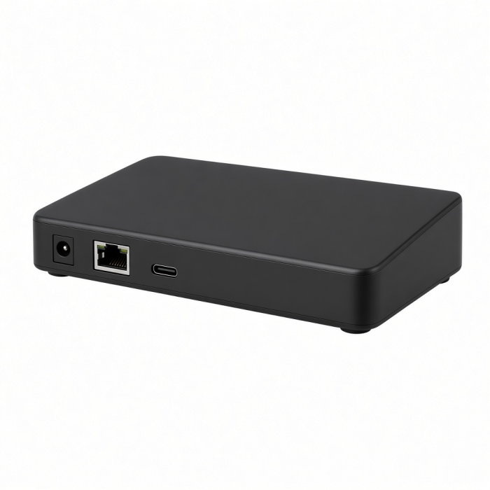 USB-C Desktop Docking Station Black Multi-Port Card Reader 24-Inch