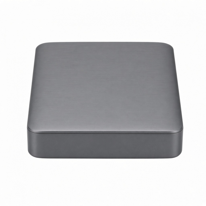 USB-C NVMe SATA SSD Enclosure, Aluminum Alloy, Gray, M.2 Storage Case