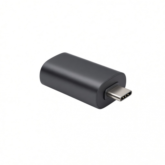 USB-C 2.5Gbps Ethernet Adapter, Black Compact Network Converter
