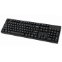 Slim Mechanical Bluetooth Keyboard, Black Backlit Compact Layout