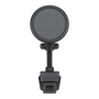 Magnetic Wireless Car Charger Mount, Black, Clip-On Base, Flexible Neck