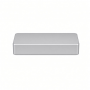 7-in-1 USB-C Multiport Adapter with Ethernet, HDMI, USB-A, Audio, Silver Aluminum Hub