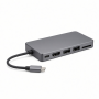 6-in-1 USB-C Multiport Adapter, Aluminum Alloy, HDMI, USB 3.0, SD Card Reader