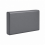 Mini NVMe SSD Enclosure, Compact Gray Aluminum Housing