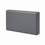 Mini NVMe SSD Enclosure, Compact Gray Aluminum Housing