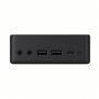 Mobile XR Hub with Audio, Dual USB-A Ports, USB-C Port, Black