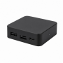 USB Hub, Black, USB-A, USB-C, SD Card Reader