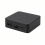 USB Hub, Black, USB-A, USB-C, SD Card Reader