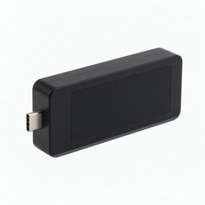 USB-C Hub, 3-in-1 USB 3.0 Adapter, Black, Three Ports