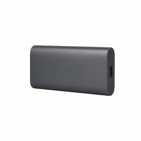 NVMe SSD Enclosure, USB4 Slim Aluminum, Gray, M.2 2280 Support