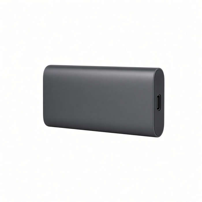 NVMe SSD Enclosure, USB4 Slim Aluminum, Gray, M.2 2280 Support