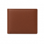 Men's Bifold Wallet, Brown Faux Leather, Slim Design, Card Holder