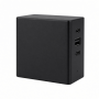 USB-C Desktop Docking Station with SSD Enclosure, Black Aluminum, Triple Port Connectivity