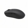 Slim Wireless Optical Mouse, Black Ergonomic Design, 2.4GHz