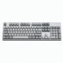 Slim Wired Keyboard, Full-Size Low-Profile Design, Silver Gray