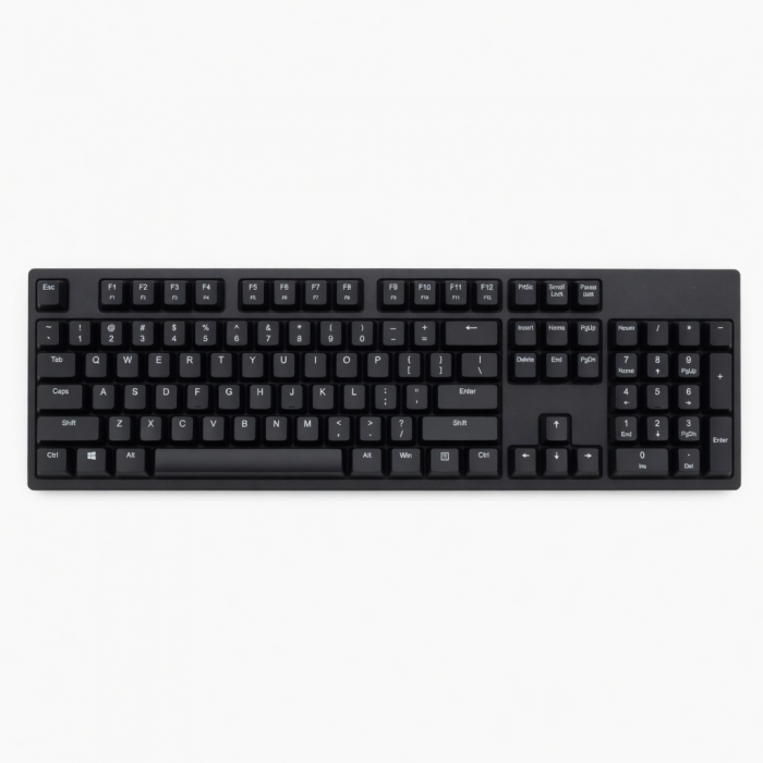 Slim Wireless Keyboard and Mouse Combo, Black