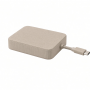 5-in-1 USB-C Hub, Beige Fabric Finish, HDMI and USB Ports