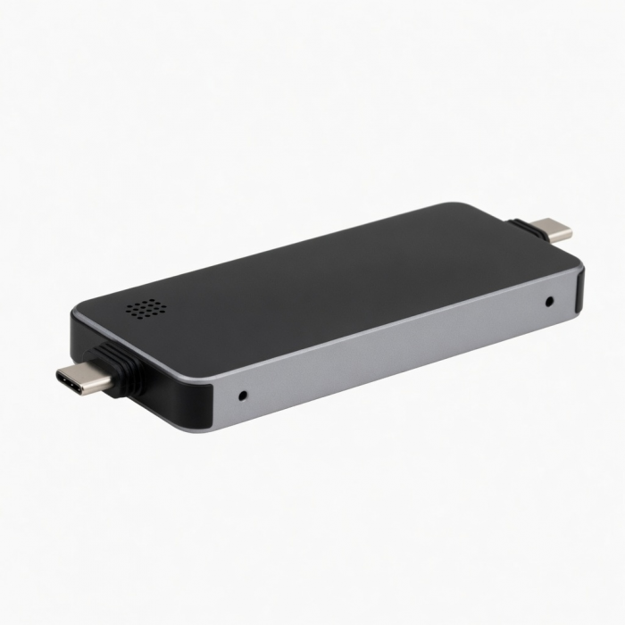 USB-C Hub Adapter, Aluminum Alloy, HDMI, USB 3.0, SD Card Reader