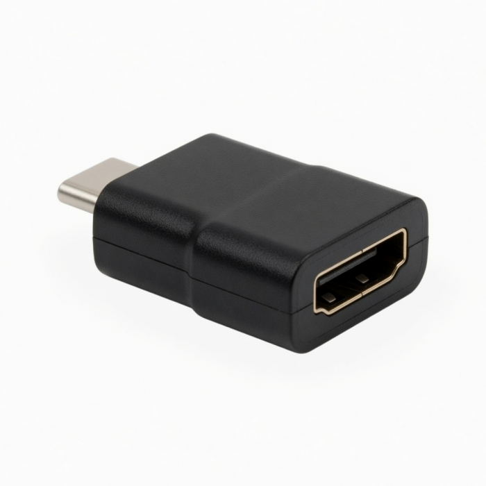 USB-C to HDMI Adapter Black 4K 60Hz Compact Design
